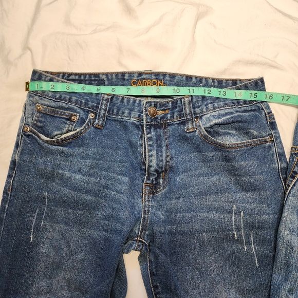Bundle of 2 men's blue jeans, Carbon/JF. Sizes 32x30 and 30x30. Fair condition. - Picture 3 of 7